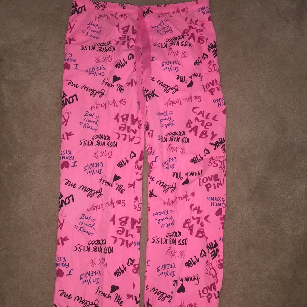 Victoria’s Secret pink pajama pants